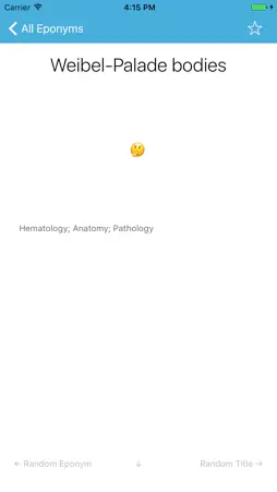Eponyms (for students) screenshot 2