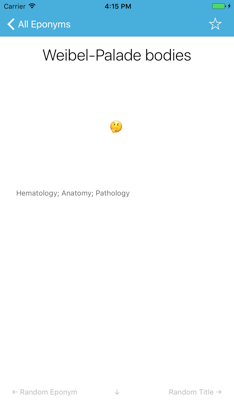 Eponyms (for students) screenshot 2