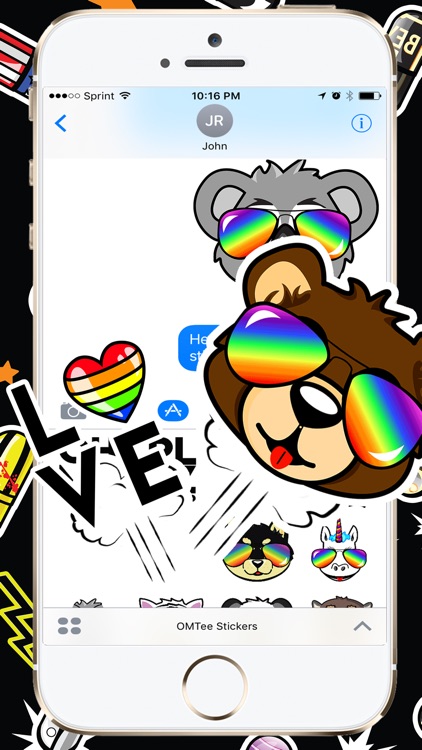 OMTee Stickers screenshot-4