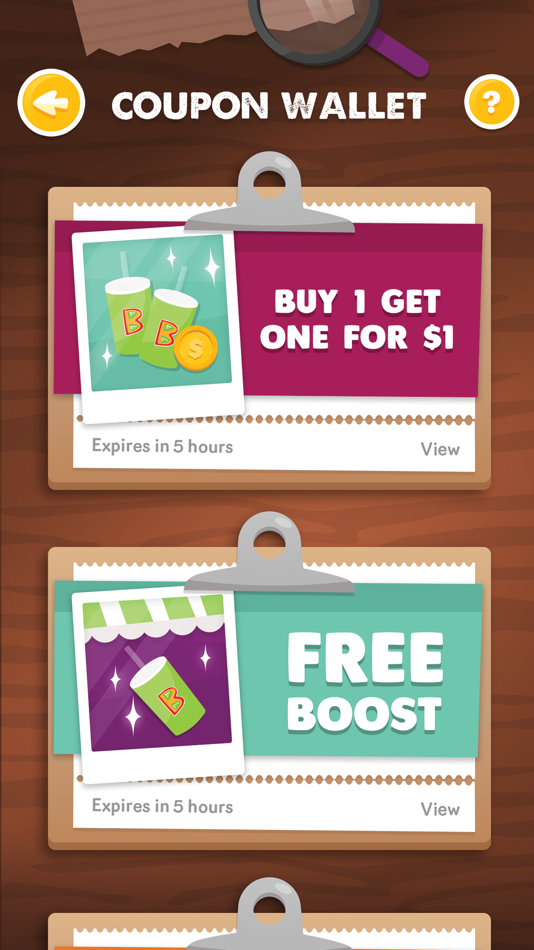 #8. Boost Juice Find the Fruit (iOS) 由: Retail Zoo