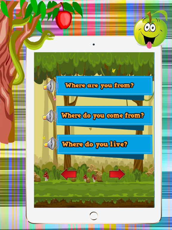 start conversation practice iPad screenshot
