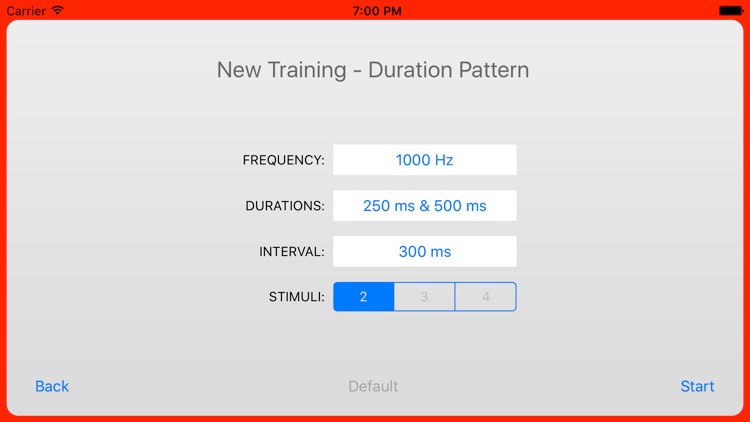Auditory Pattern Training Lite screenshot-3