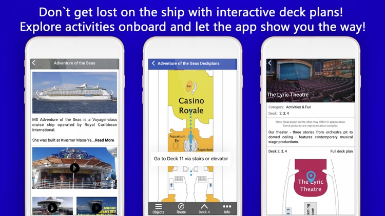 Cruise Itinerary App. CruiseBe