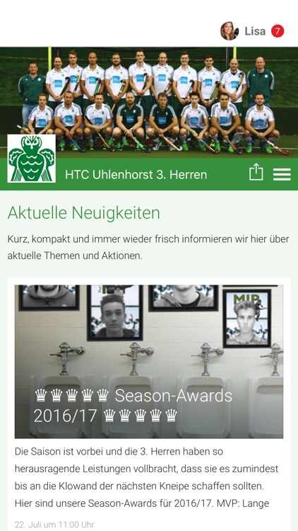 HTC Uhlenhorst 3. Herren