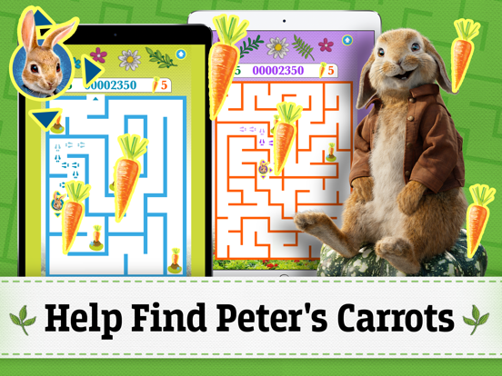 Peter Rabbit Maze Mischief iPad screenshot