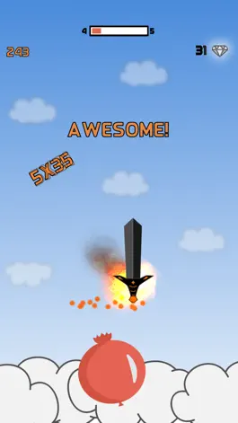 Game screenshot Fruit Balloons apk