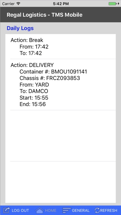 Regal Logistics - TMS Mobile screenshot-3