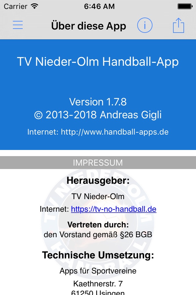TV Nieder-Olm Handball screenshot 4