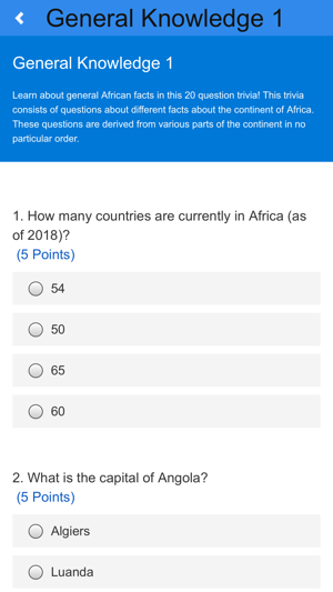 PGI African Trivia(圖2)-速報App