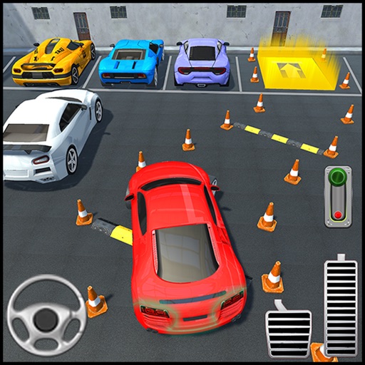 Futuristic Car Park Challenge icon