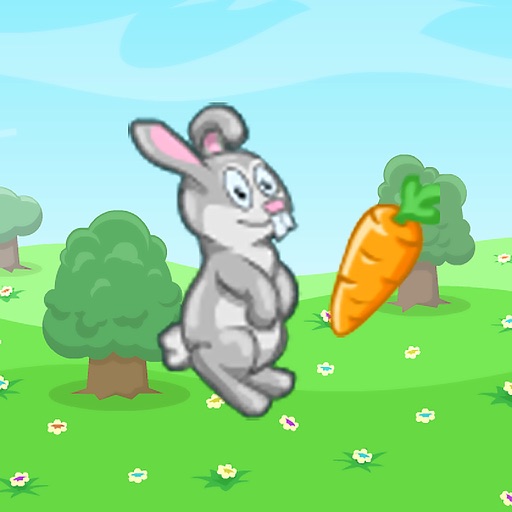 Bunny Rabbit Puzzle Carrot icon