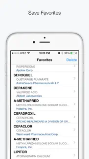 drugs & medications iphone screenshot 2