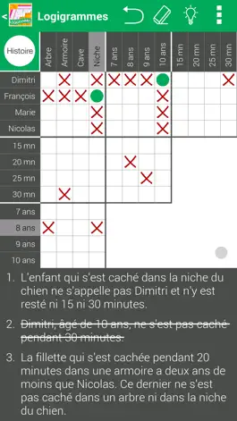 Game screenshot Logic Puzzles in French apk