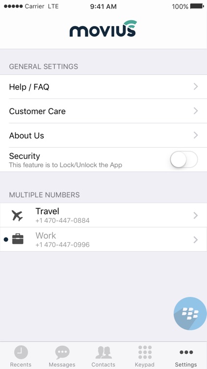 Movius for BlackBerry screenshot-4