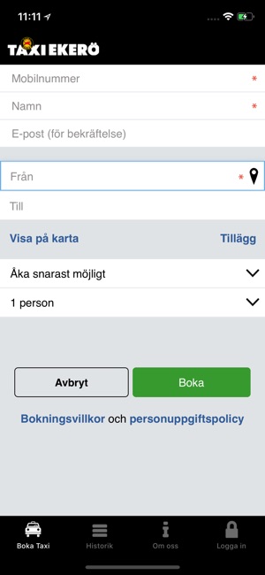 Ekerö Taxi(圖2)-速報App