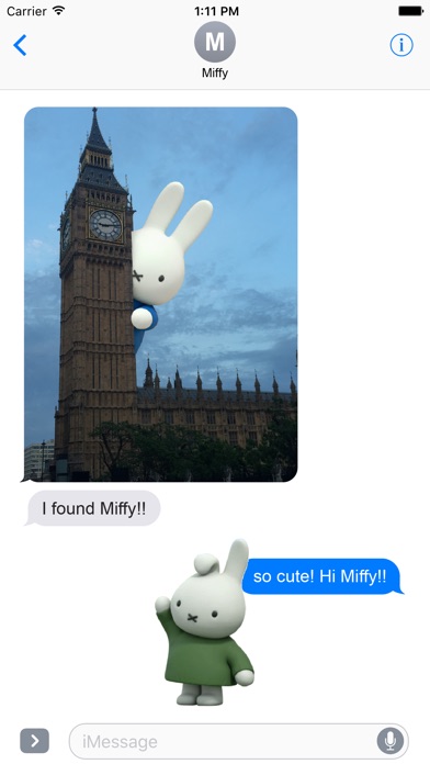 Miffy on X: Did you know you can now download Miffy iMessage stickers on  your iPhone?  / X