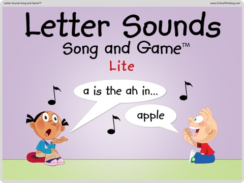 Letter Sounds Song & Game Liteのおすすめ画像1