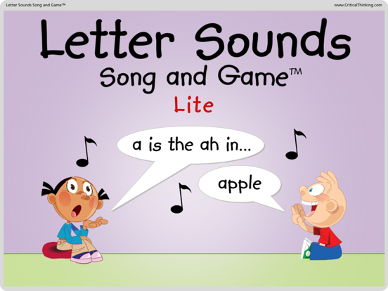 Screenshot #4 pour Letter Sounds Song & Game Lite