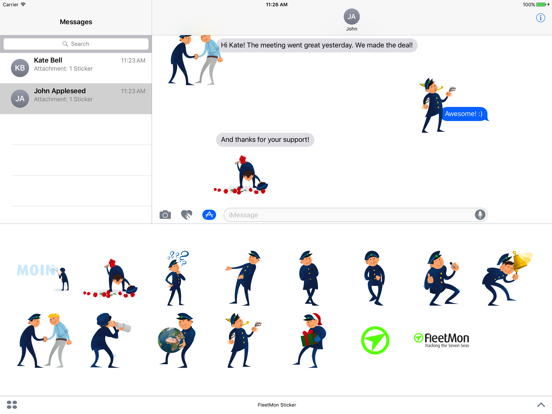 Screenshot #5 pour FleetMon Sticker