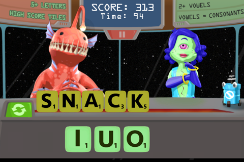 Word Snack HD screenshot 2