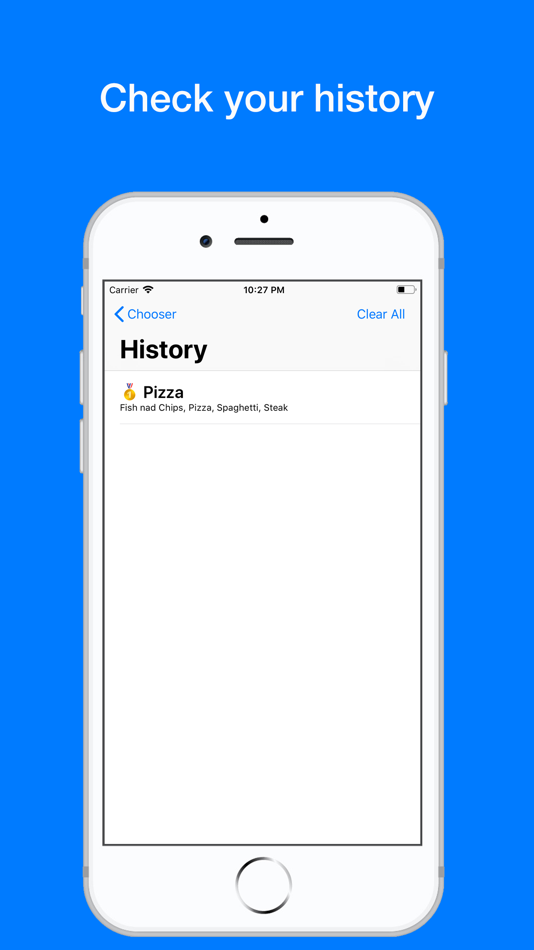 #3. Chooser - Life Randomizer (iOS) 게시자: Piotr Mackowiak