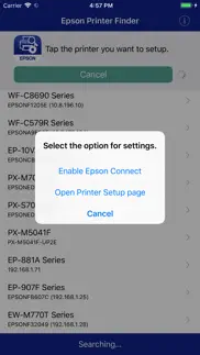 epson printer finder iphone screenshot 2