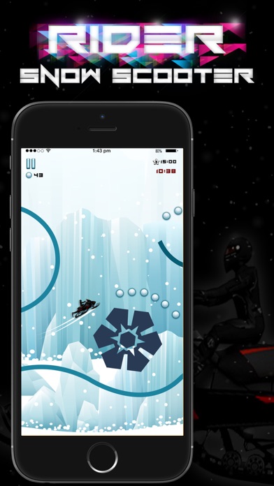 Screenshot #3 pour Rider- Snow Scooter