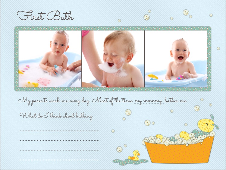 My First Year - Baby Book screenshot-3