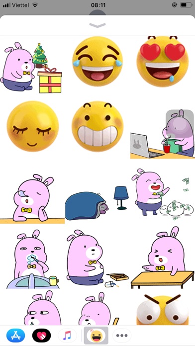 Emojis And Bunny Animated screenshot 4