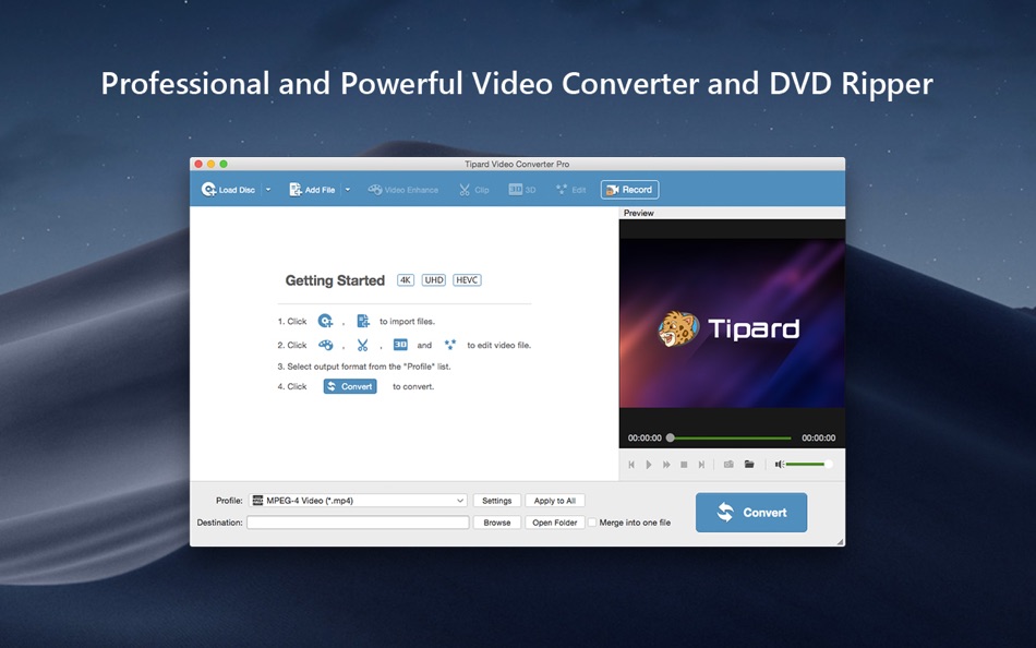 Tipard Video Converter Pro - 3.9.15 - (macOS)