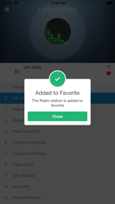 Lithuanian Radio FM: Lietuvos screenshot