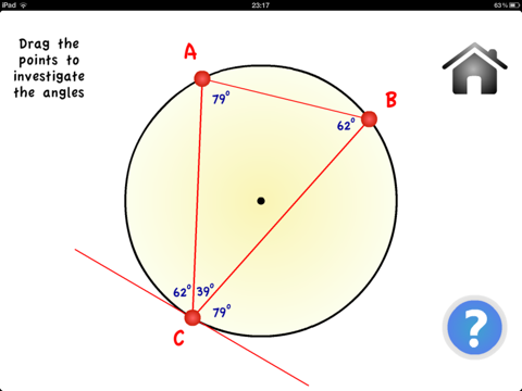 Circle Theorems screenshot 4