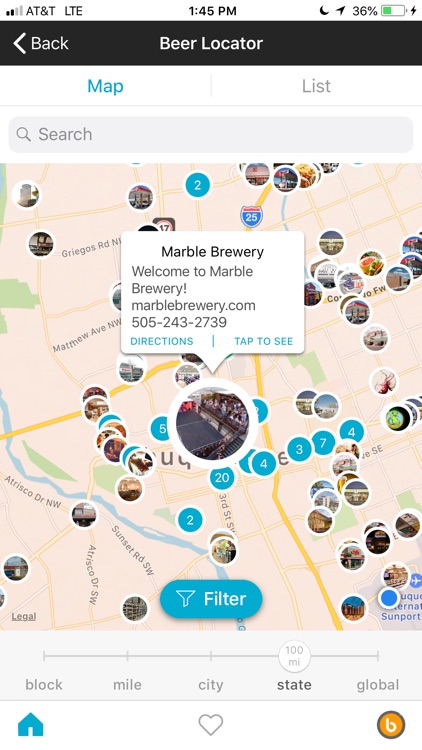 Marble Brewery: Beer Locator