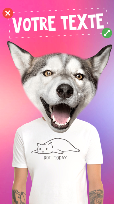 Screenshot #3 pour Echange de Visage Animaux: Photo Collage Editeur