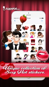 A Sexy Love Emoji Stickers screenshot