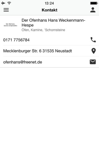 Der Ofenhans Öfen, Kamine screenshot 3