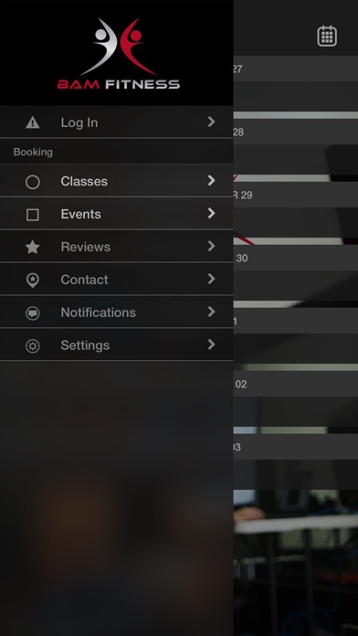 BAM Fitness screenshot 2