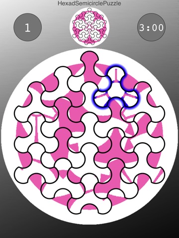 HexadSemicirclePuzzle screenshot 4