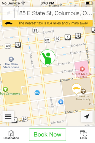 Yellow Cab of Columbus screenshot 2