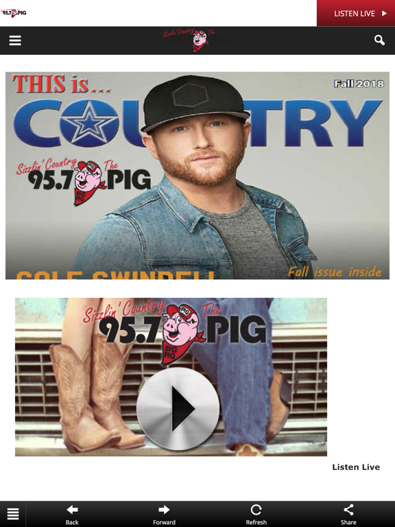 Screenshot #4 pour 95.7 the Big Pig (WPIG FM)