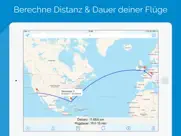 flugdistanz rechner ipad bildschirmfoto 1