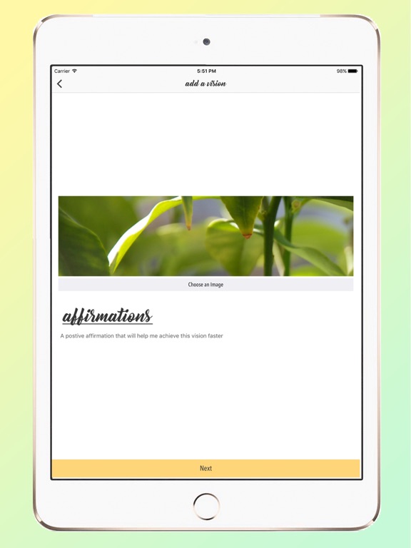 App screenshot