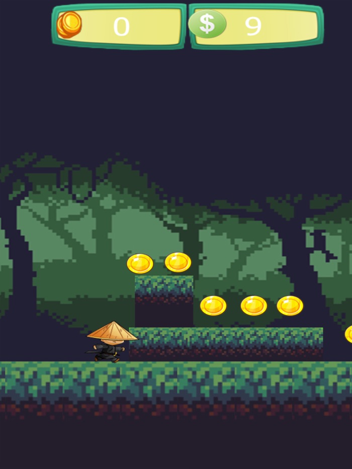 忍者-跑酷忍者跳跃