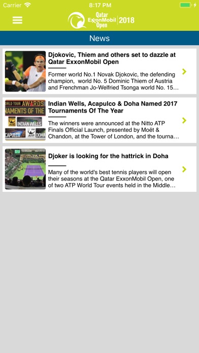 Doha ATP screenshot 2