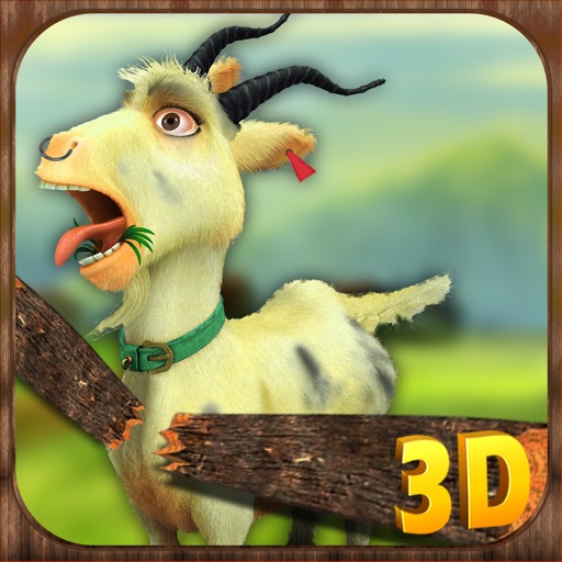 Crazy Goat Attack 3D icon