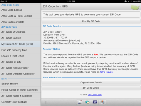 ZIP Code Tools screenshot 4