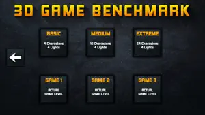 3D Game Benchmark screenshot #2 for iPhone