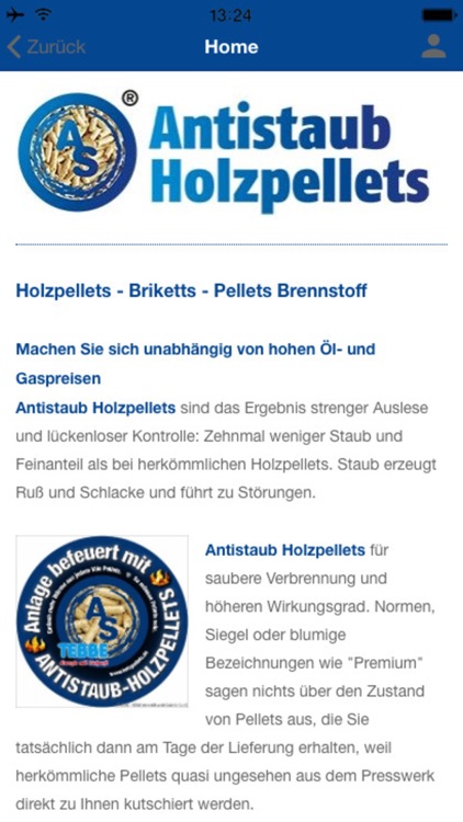 AS. Antistaub Holzpellets