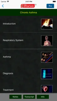 respiratory diseases iphone screenshot 3