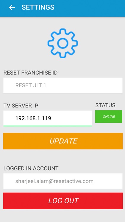 RESET PLAYERS